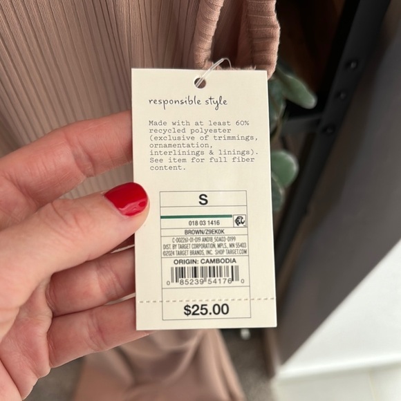 A New Day Bodycon Maxi Dress Sleeveless Crew Neck - Picture 4 of 5